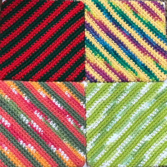 cotton pot holders in many colors double thick - Picture 1 of 1